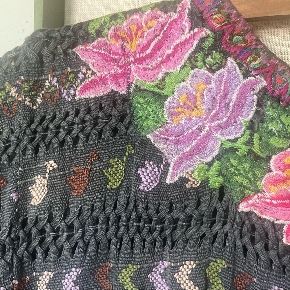 Vintage Guatemalan hulipi top - Picture 2 of 6